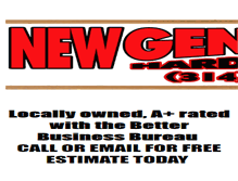 Tablet Screenshot of newgenerationsfloors.com